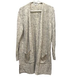 Madewell Oatmeal Cream Cozy Longline Cardigan Sweater Women’s Small